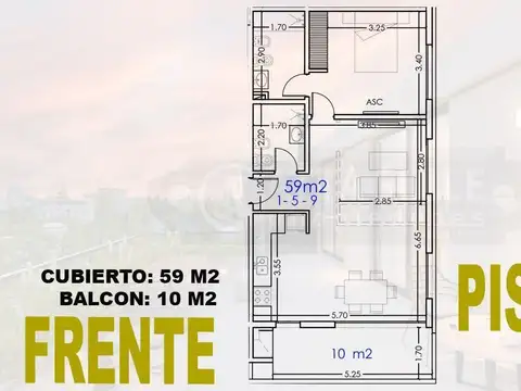 Departamento en Venta en San Antonio de Padua, USD 115.000