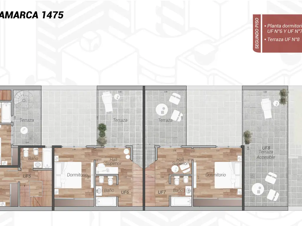 COMPLEJO EMILIO LAMARCA 1400 de 8 Unidades en Villa Santa Rita