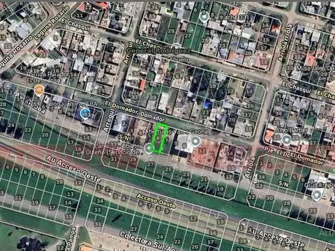 TERRENO DE 300 M² SOBRE LA COLECTORA AU. ACCESO OESTE