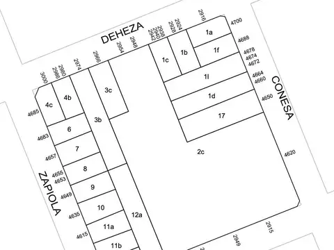 Terreno en Venta 8  mts Frente