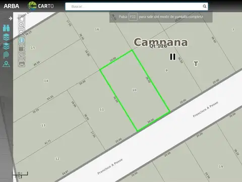 TERRENO EN VENTA