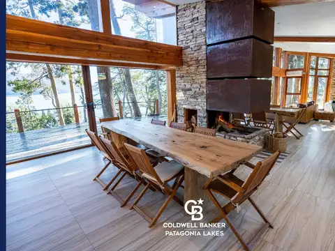 VENTA Casa AKOL Bº NÁUTICO 4 dorm c/costa de lago 702 M7, 431.5 m2,  Tres Cerros Villa la Angostura