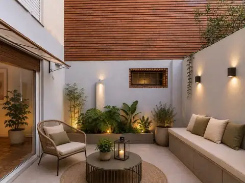 Venta departamento 3 ambientes dos patios reciclado baulera y cochera  apto crédito Colegiales