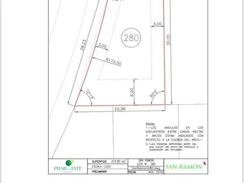 Terreno Lote  en Venta en Pilar del Este, Pilar, G.B.A. Zona Norte