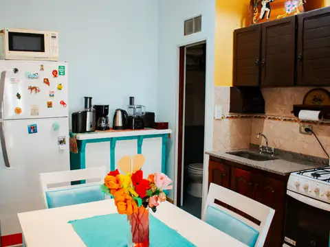 Depto Tipo Casa 2 ambientes con 1 baño
