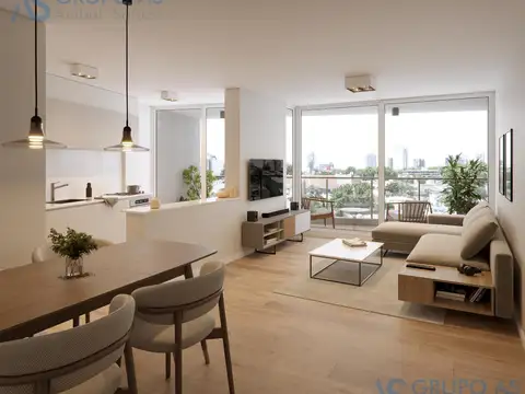 Departamento en Venta de 3 ambientes