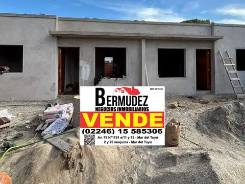 Venta Chalet 3 Ambientes A Mts Del Mar Calle 92 Entre 1 Y 2 Mar Del Tuyu C. 92 164, Mar del Tuyú, Mar del Tuyú