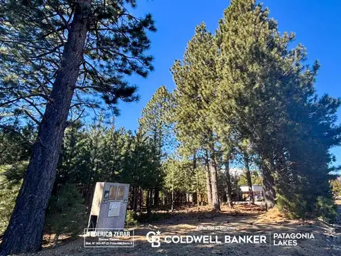 Lote plano de 1073mts con inmejorables vistas en venta, Club de Campo Dos Valles, Bariloche