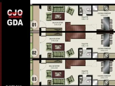 Casa en Venta de 2 dormitorios