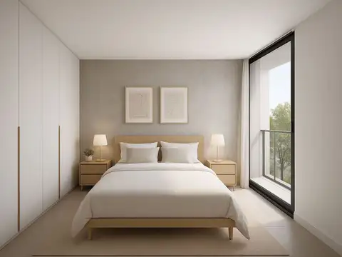 Departamento 2 ambientes con 1 baño