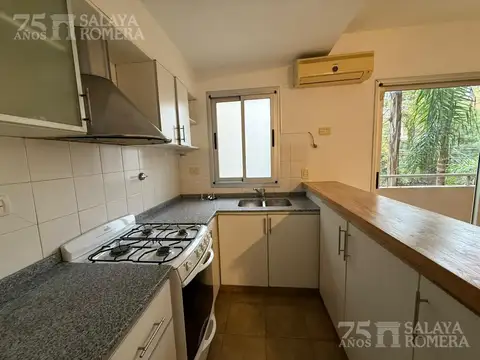 Departamento 2 ambientes con 1 baño