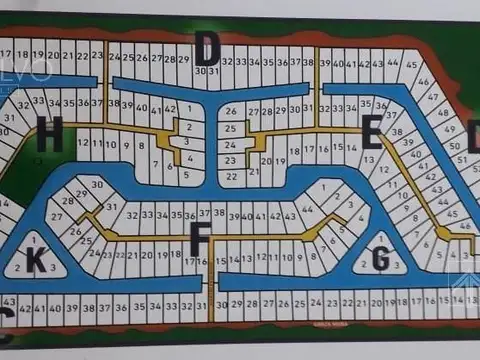 Terreno en Venta 50  mts Fondo