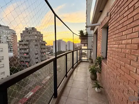 Alquiler departamento 2 ambientes amoblado en colegiales balcón