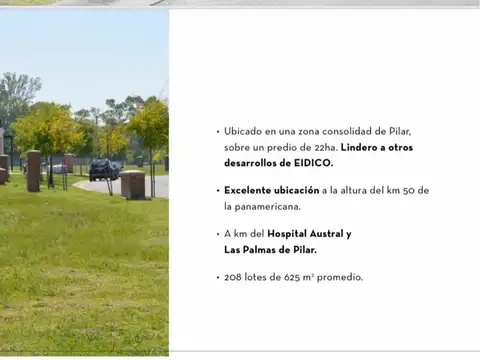 MMC. Oportunidad! Lote en San Pablo Chico, Pilar
