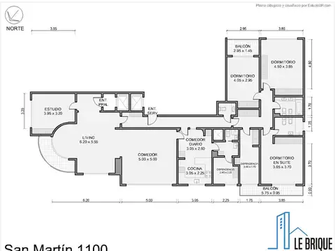 Departamento en Venta con 1 cocheras