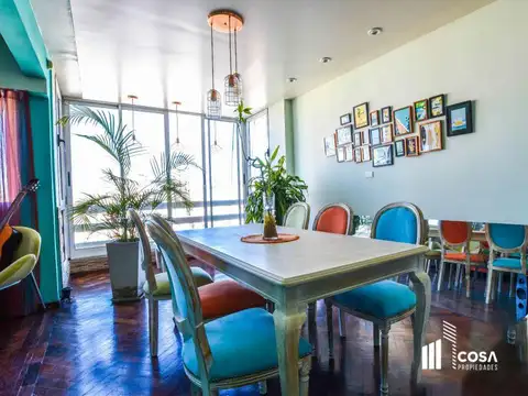 Departamento 2 ambientes con 2 baños