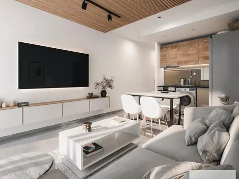 Departamento 2 ambientes con 1 baño