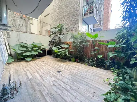 Alquiler depto de 3 ambientes c/ patio las cañitas