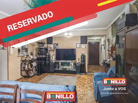 RESERVADO Departamento 3 ambientes venta Villa Urquiza