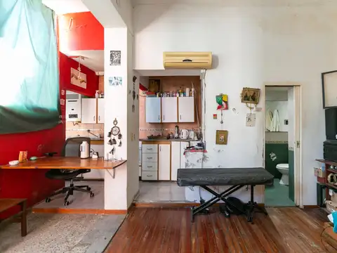 Departamento 2 ambientes con 1 baño