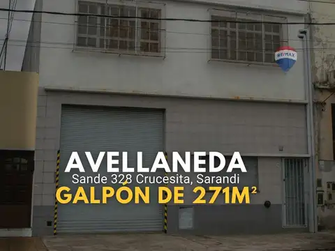 Venta Galpón 2 plantas c/Oficinas en Avellaneda