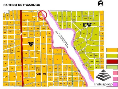 Terreno en Venta de 749,0 m2