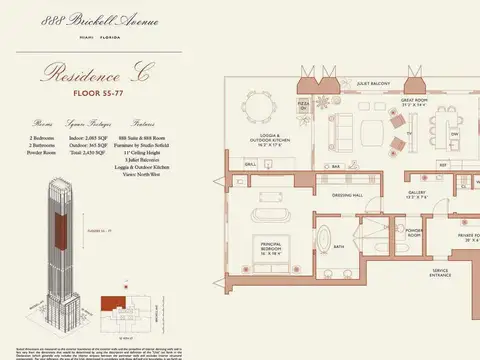 888 BRICKELL AVENUE, MIAMI, FL 33131