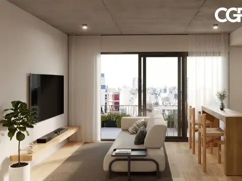 Departamento Monoambiente en construcción