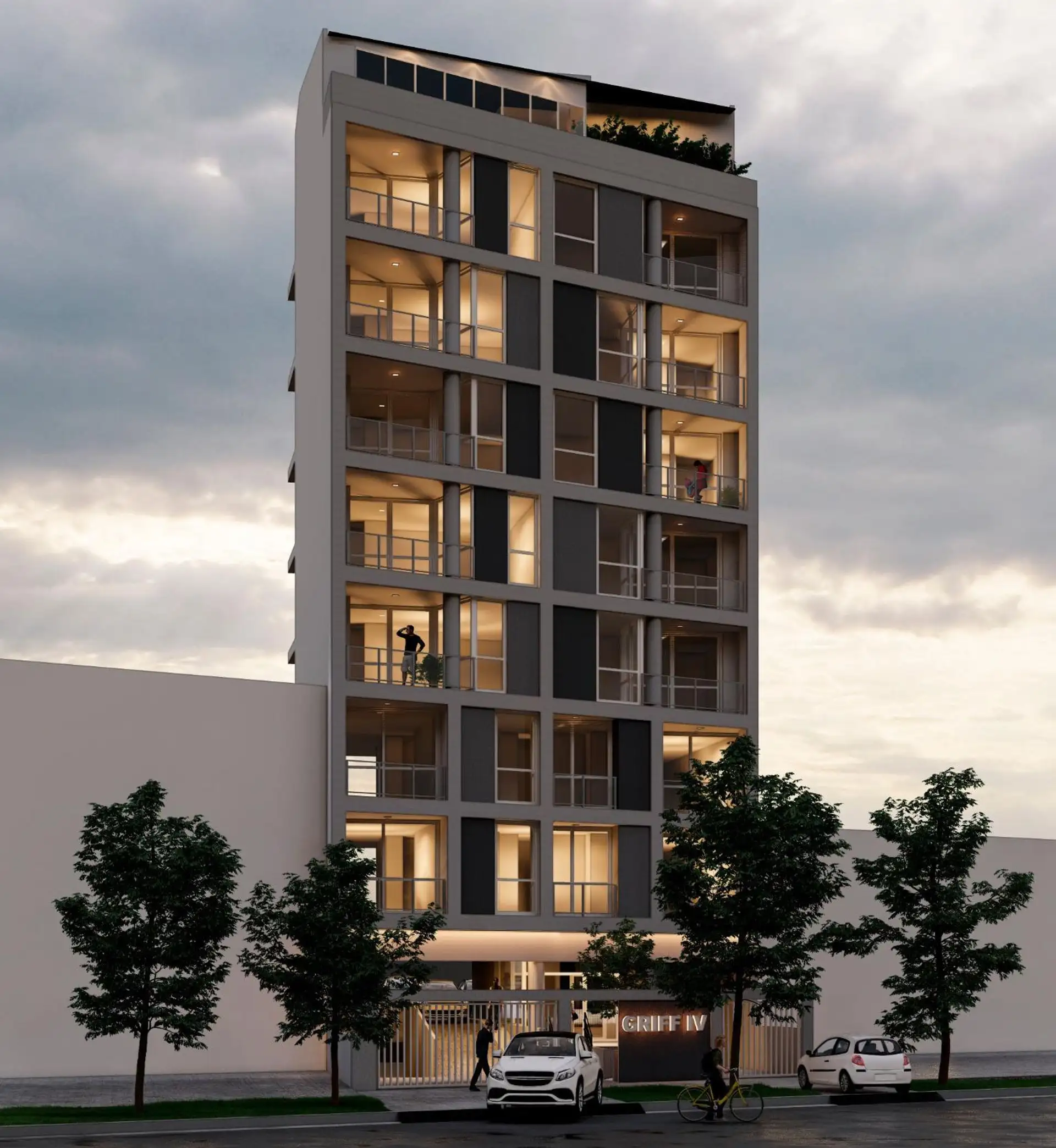 Depto 2 amb en pozo con terraza y cochera — Barrio Felix U.Camet