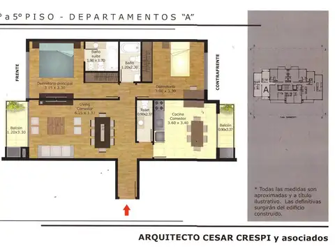Departamento en Venta al Sur