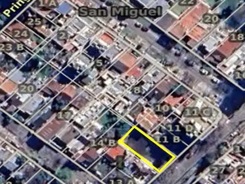 IMPORTANTE Y ÚNICO LOTE MI  CENTRO DE SAN MIGUEL