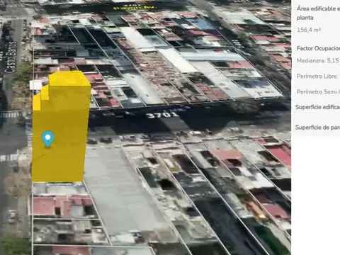 Terreno en Venta en Boedo, USD 280.000