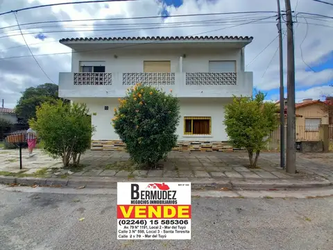 Venta de complejo de 6 deptos en excelente zona de Santa Teresita. Calle 5 e/28 y 29. Ideal alquiler