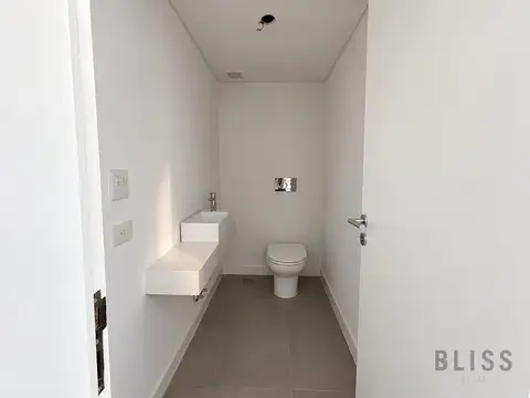 Departamento 2 ambientes con 2 baños