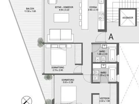 Departamento en Venta al Este