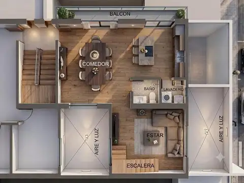 Departamento en Venta de 5 ambientes