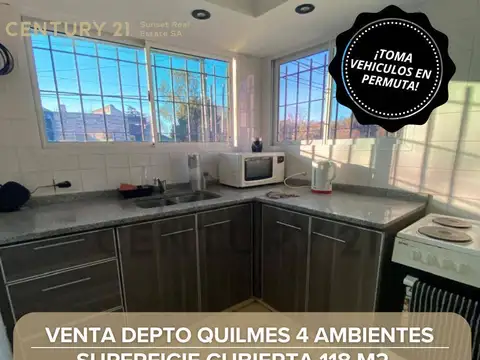 VENTA DEPARTAMENTO 4 AMBIENTES QUILMES CENTRO