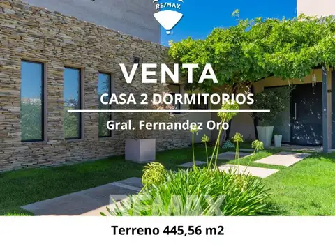 Venta casa 2 dormitorios fernandez oro