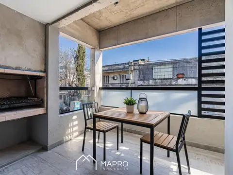 Increible monoambiente con parrilla propia y mucho sol - Agronomia