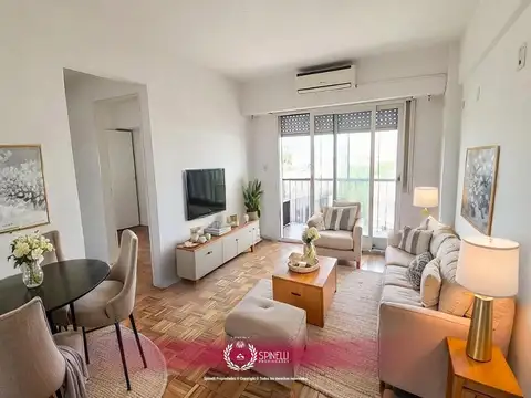 Alquiler departamento 3 ambientes 47M² en Balvanera San Cristóbal con balcón al frente vestidor