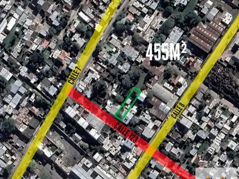 Terreno en venta - 455Mts2 - Berisso