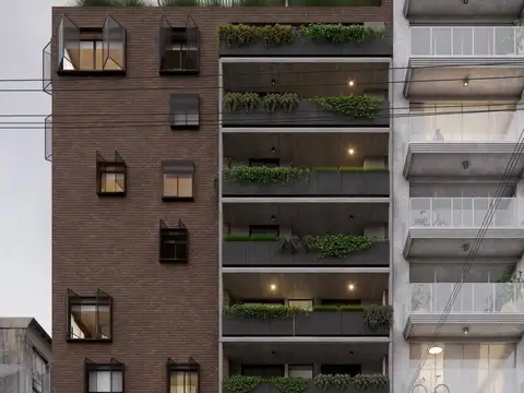 Venta departamento de dos dormitorios, balcón y  amenities. Rosario, Abasto