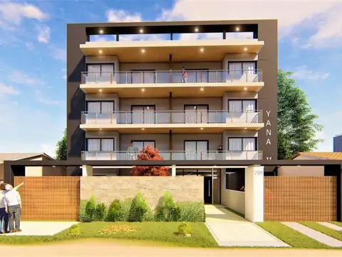 2 ambientes a estrenar con dos terrazas VENDIDO