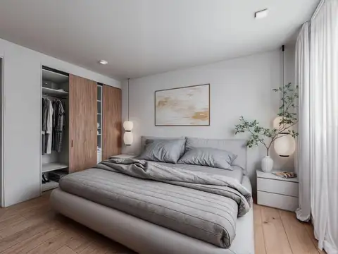 Departamento 2 ambientes con 1 baño