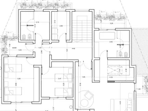 Casa 7 ambientes con 3 baños