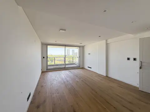 Departamento de 2 dormitorios de calidad con mega balcón y amenities