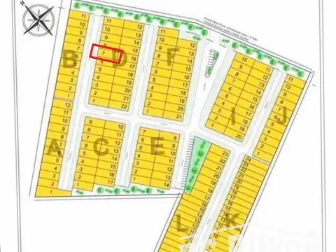 Terreno en Venta 8  mts Frente