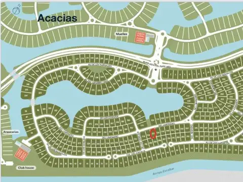 Terreno7lote en Acacias - Puertos del Lago - Escobar