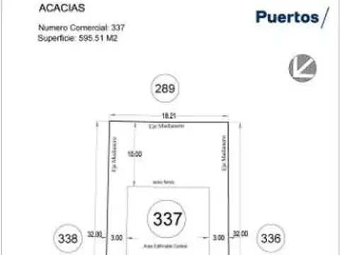 Terreno en Venta de 595,0 m2