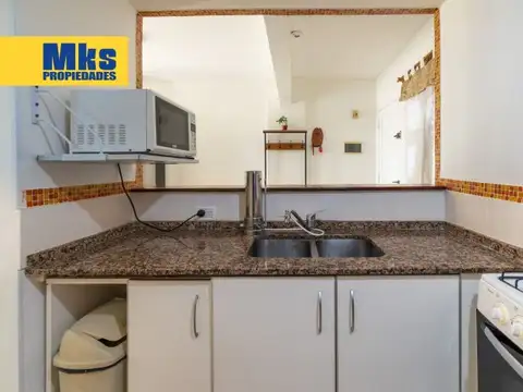 Departamento 2 ambientes con 1 baño
